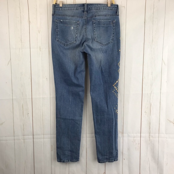 Jessica Simpson Blue Mika Best Friend Jeans 25 - Picture 2 of 7